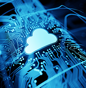 Databases and cloud platforms graphic